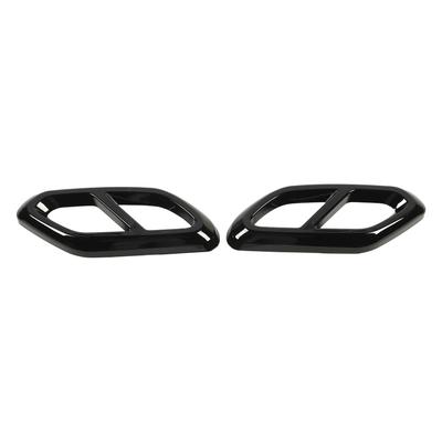 1Pair Exhaust Pipe Muffler Cover Decorative Strong Car Exhaust Pipe Cover Replacement for GLC‑Class X254 Line