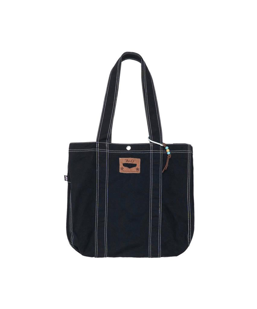Allbutone Canvas Tote Bag Black Canvas