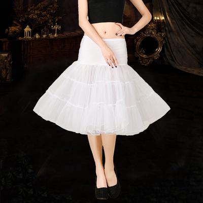 Women Cosplay Petticoat Rockabilly Dress Bridal Underskirt Tutu Crinoline Rockabilly 50s Wedding