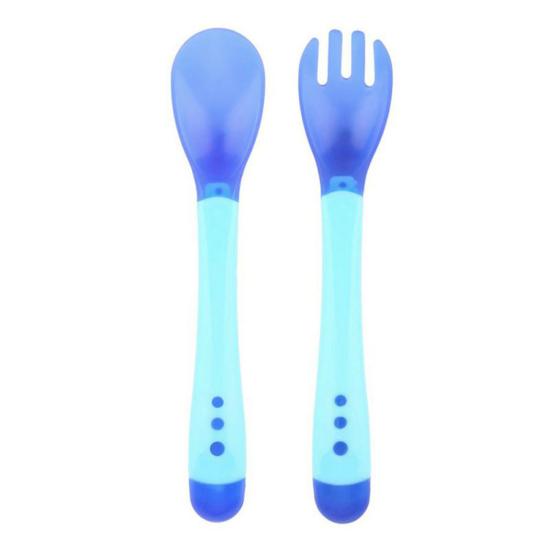 Smart Baby Suction Cup Training Feeding Bowl + Spoon + Fork Tableware Set