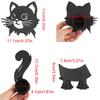 3D Printed Cat Toilet Paper Holder Cute Self-Standing Bathroom Tissue Roll Rack Funny Home Decor for Restroom Apartment