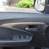 ABS Carbon fibre/Black For Honda Pilot 2015-2025 Car Inner Door Panel Decoration Strip Cover Trim Sticker Car Accessories