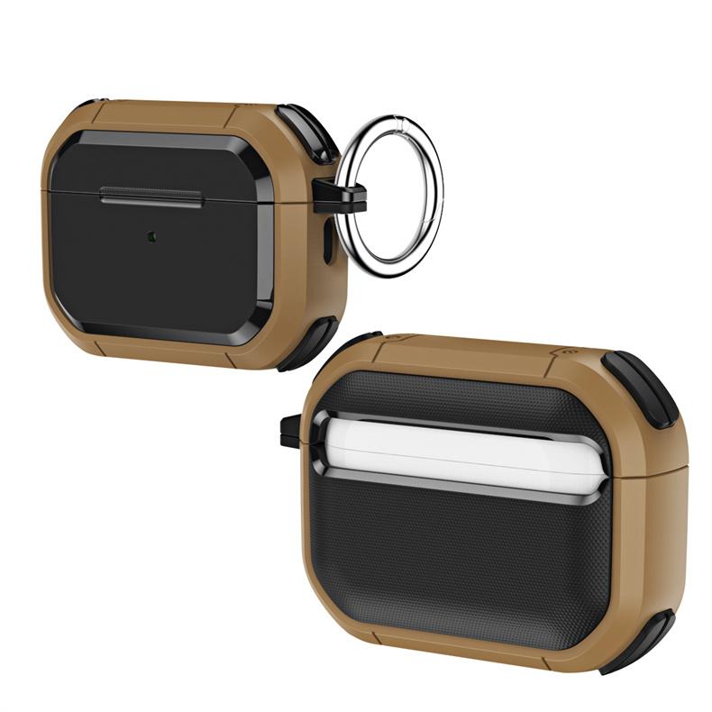 Armor for AirPods Pro 3 Earphone Case Protective Shockproof Wireless Charging Cover with Keychain &Cleaner Kit for AirPods Pro 3