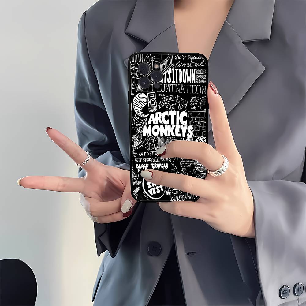 Singer A-Arctic M-Monkeys Phone Case For IPhone 17 16 15 Plus X 14 11 12 13 Mini Pro Max Mobile Case