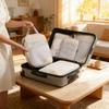 Lightweight Clothing Compression Cubes 3pcs Portable Storage Bags Luggage Organizer Household Outdoor Travel Daily Sorting Tools