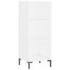 Highboard White 34.5 x 34 x 180 cm Particleboard