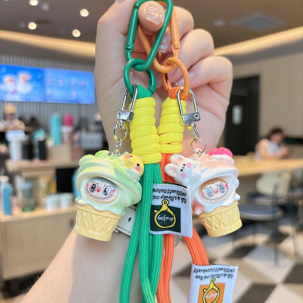 Resin Cone, Buck Tooth, Rag Cloth, Cute Key Chain, Doll, Bag Pendant, Mobile Phone Small Hanging Chain.