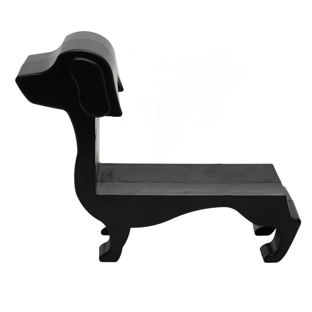 Dachshund Single Bottle Wine Rack Organizer Sturdy Delicate Details Dachshund Dog Wine Bottle Holder Practical Compact for Bar