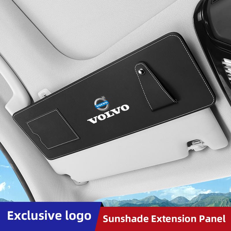 Removable Car Visor Extension Plate Anti Glare Blocking Board For Volvo Xc60 XC40 EX40 Xc90 S60 S90 EX30 V40 V60 V50 V90 S80 C40 FK4