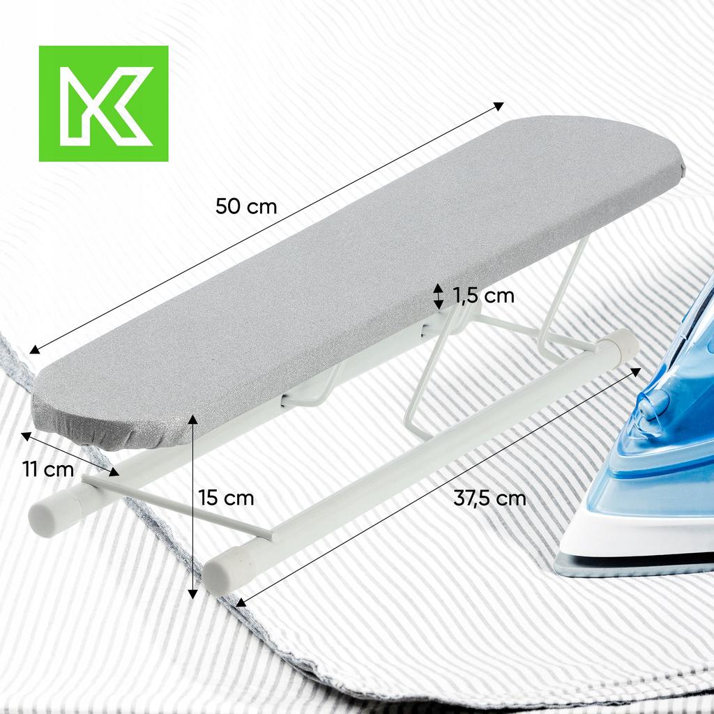 KADAX Mânecuțar Masă de Călcat Mâneci Pantaloni Manșete Metalic Solid