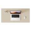 Desk Pad Protector, Mouse Pad, Desk Mat, Non-Slip with Stitched Edges PU Leather Desk Blotter for Home School