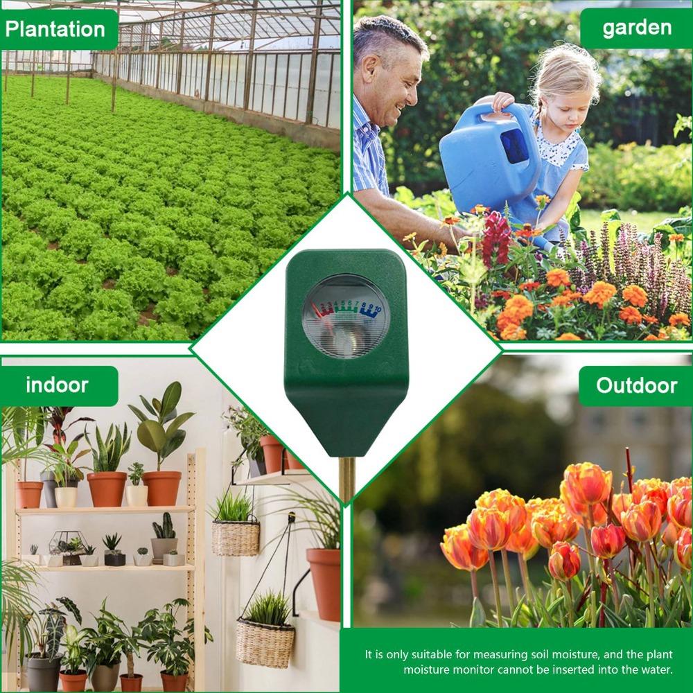 Single Probe Soil Moisture Meter ABS and Metal PH Tester Durable Plant Water Monitor