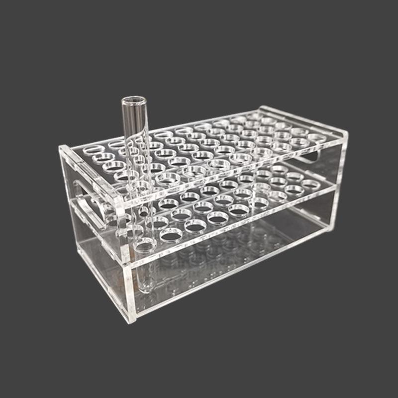 Акриловый плексигласовый штатив для пробирок центрифуги для ПЦР и ЭП пробирок (1.5/2/10/50/100мл)
