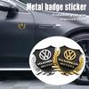 For Volkswagen B1 2Pc 3D Metal Badge Sticker Car Window Decoration Sticker Accessories For Volkswagen VW GTI Golf Polo Tiguan Passat Touareg Jetta