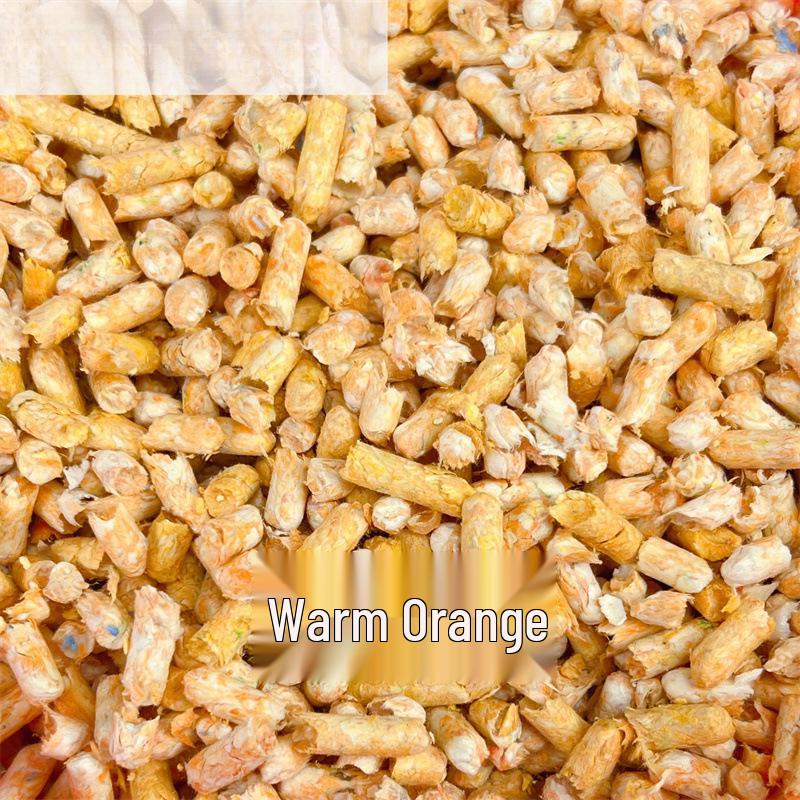 Coolybi Absorbent Rainbow Paper Pellets with Flower Scents for Hamster Bedding - Dust-Free Shavings and Landscaping Supplies