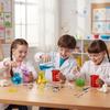 Educational Liquid Measure Tool 4 Colored Science Experiment Cups Mini Measuring Cups  Kindergarten