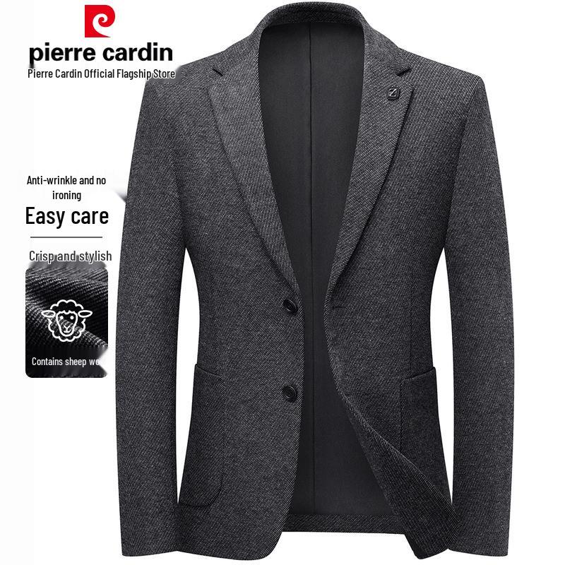 Pierre Cardin Men s Wool Blend Business Casual Blazer XL