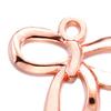 100 Pcs Bow Charms for Jewelry Making DIY Accessories Bowknot Keychain Charms Alloy Bow Shape Charms for Earrings Necklaces Bracelets Crafting