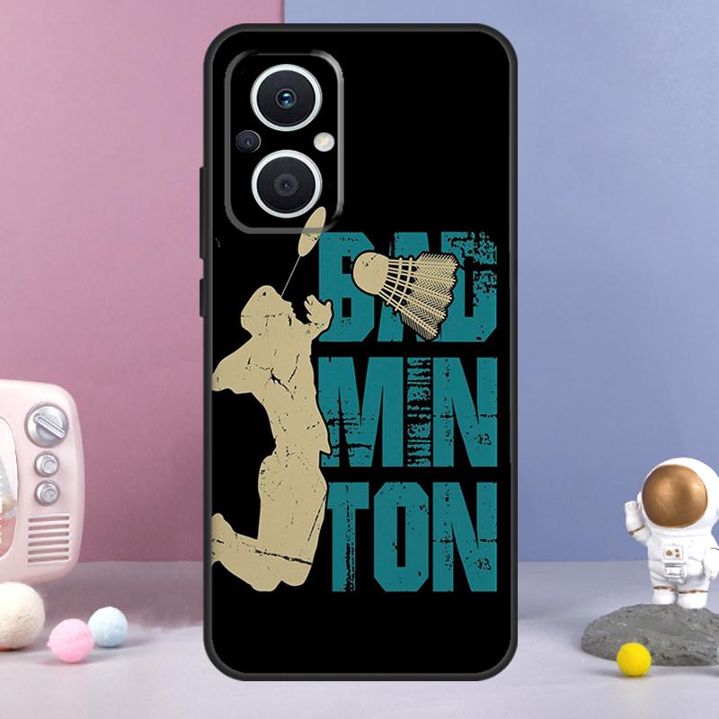 Badminton Sport Funda For OPPO Reno 14 F 11F 12F 13F 10 11 12 13 Pro 7 8 Lite OPPO Find X8 X6 X5 X9 Pro Case