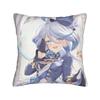 Gorou Genshin Impact Game Pillowcase Printed Cushion Cover Decorative  Throw Pillow Case Cover Living Room Zipper