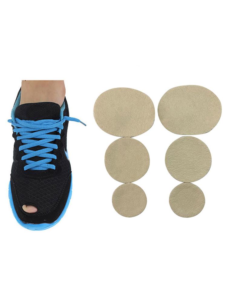 6 Stück Schuhreparatur-Netz Abgenutzte Löcher Schuhreparatur-Flicken Fersenschutz Sneaker-Reparatur-Aufkleber Schuhfersenfutter Anti-Verschleiß Fersenschutz