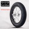 Kinderfiets Velg Stalen Velg Set 12/14 Inch Voorwielen Achterwielen Met Banden Kinderfiets Velg Accessoires Kunnen Aangepast