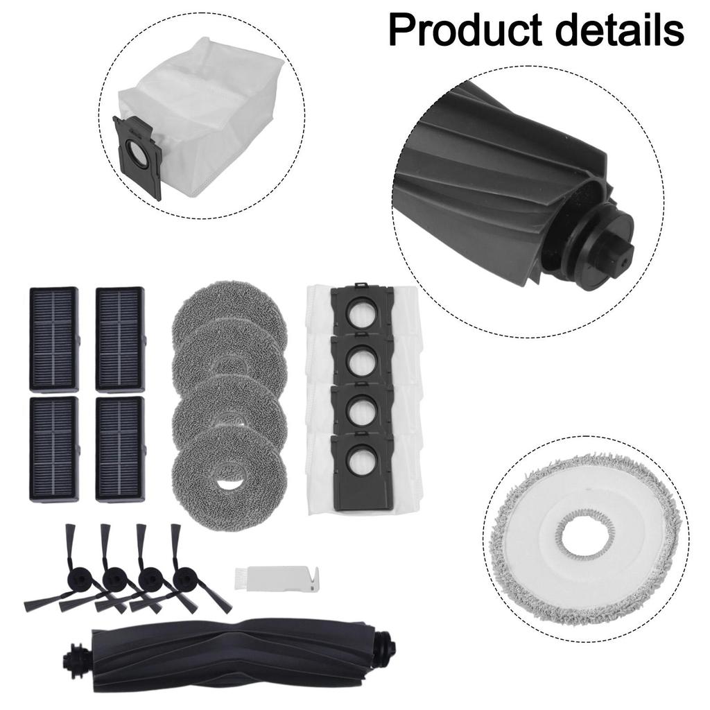 Replacement Part Mop Cloth Dust Bag Side Brush Kit For MOVA  For Pro For Ultra
