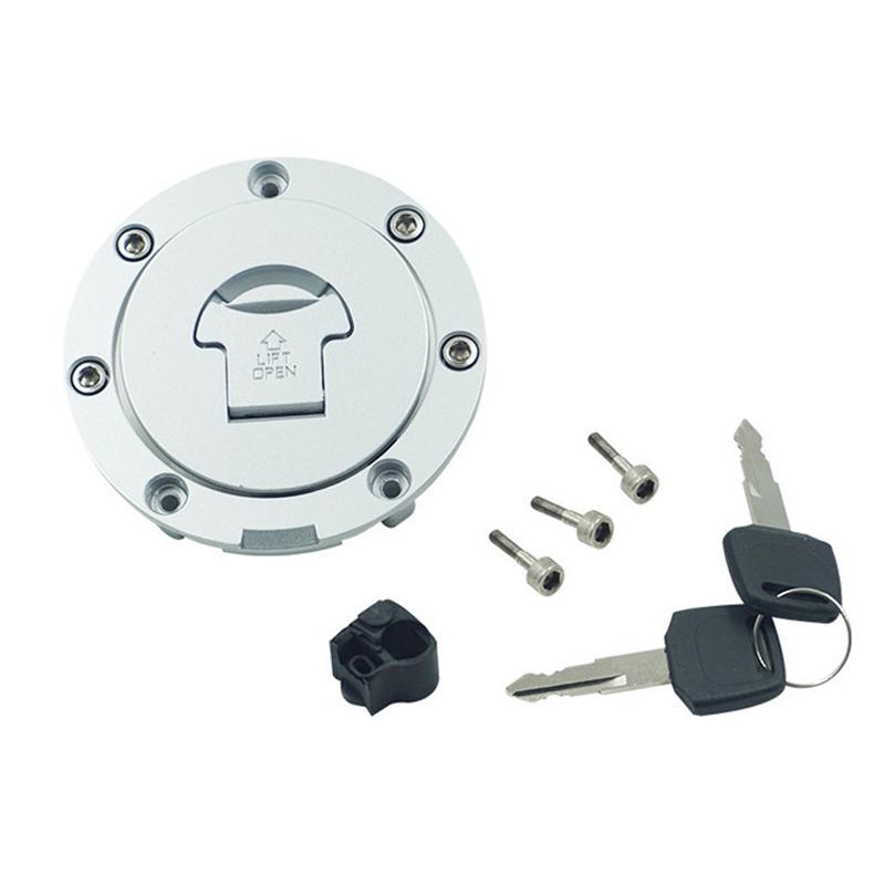 

Fuel Gas Tank Cap Cover Keys For Honda CBR1000RR CBR600RR CBR1000S 2003-2006 2007 CBR 600 1000 RR 1000S 1000RR VFR800 2002-2009 серебряный