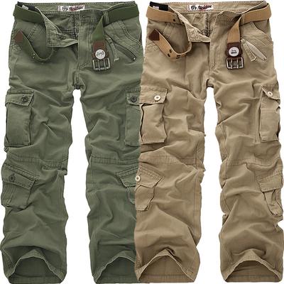 Men Cargo Pants Camouflage Trousers Military Pants for Man 7 Colors Streetwear Joggers Men Pants Straight