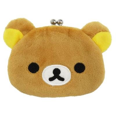 Pochete de Personagem Rilakkuma Única, Design Rilakkuma, Tamanho: L10.2 x P1.5 x A7.5, Modelo RK-0026A