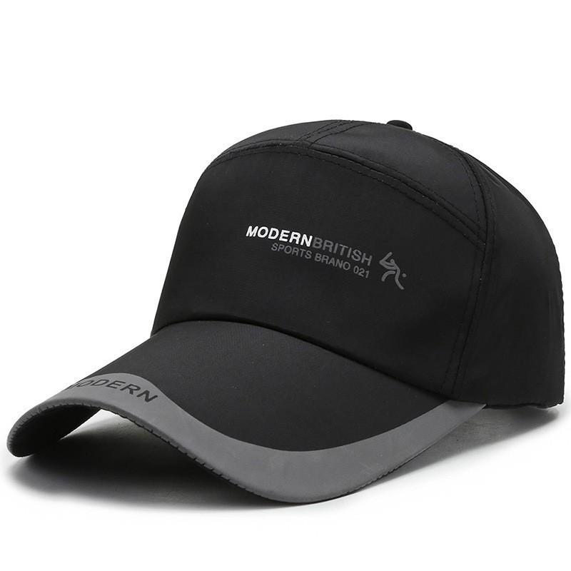 Staircase Fabric Baseball Cap With Embroidered Letters For Sun Protection And Summer Casual Wear