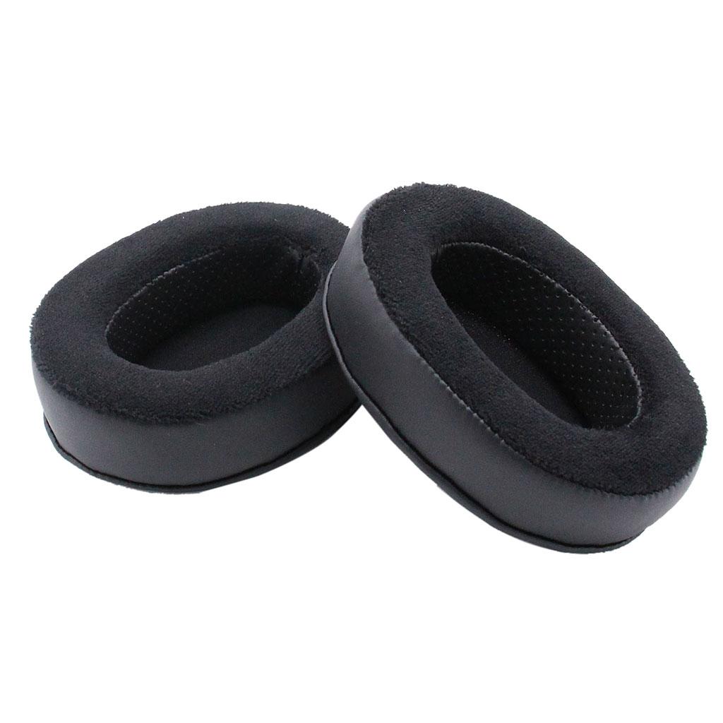 Portable Audio Ear Pads Covers for Universal Large Over Ear Headphone Ear Pads Cushion Pads Easy to Install 1 чёрный