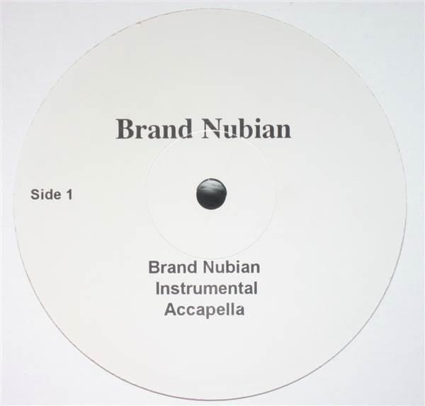 

12inch Record BRAND NUBIAN - Brand Nubian BRANDNUBIAN1 Not On Label 1998 US Rap & Hip-Hop/R&B Used