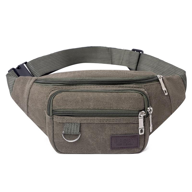 Outdoor Lightweight Sports Chest Bag Oxford Durable Stall Business Cashier Pocket Joker Travel Shoulder Crossbody Bag.