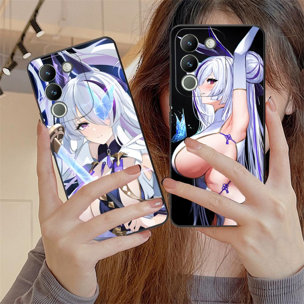 Azur Lane Unzen Matte TPU Mobile Phone Case for VIVO V60 V50 V40 V30 V29 V27 V25 V23 Pro Lite 5G Colorful Printing Cover