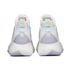 Anta Bubble Bomb Basketball Shoes Men's Low Top Ivory White/Fluorescent Aqua/Light Rainbow Pink Sneakers 112211603Q-5