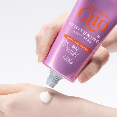 Coenrich Medicated Whitening Hand Cream Moist Gel Fresh 80g (Set of 2) with bonus