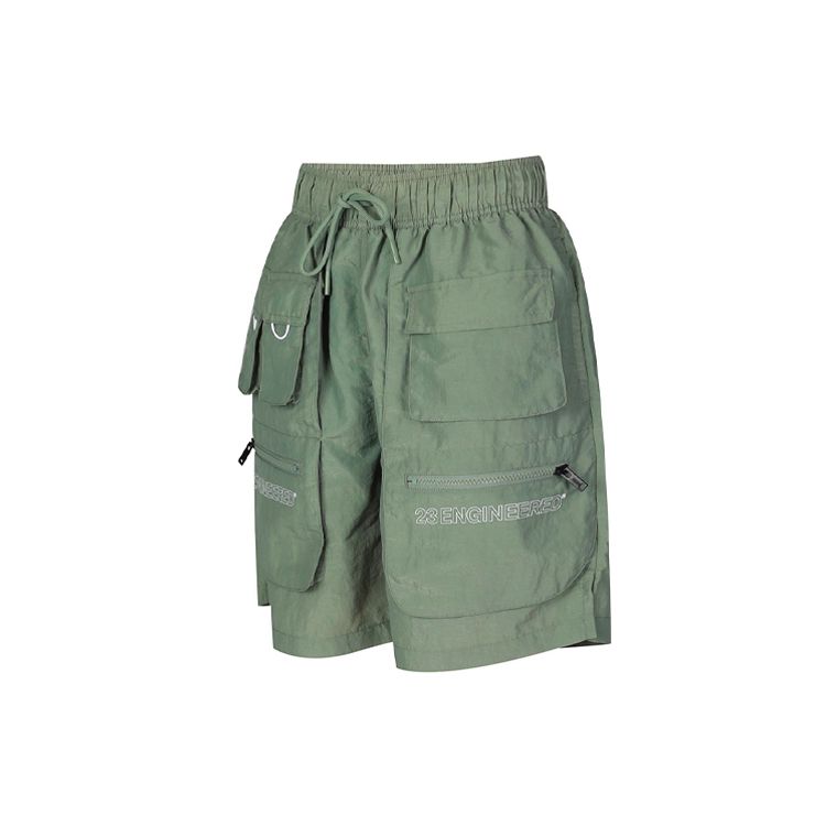Jordan 23 Engineered Multi-Pocket Cargo Shorts Men Bottoms Army-Green CN7299-313