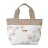 Paul & Joe Breaktime Lunch Tote Bag, Marks Chrysanthemum White PAJB-TB07-WH