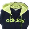 adidas NEO Long sleeve sweat Zip hoodie L Navy Men's Used