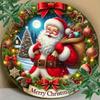 Vintage Metal Tin Sign Merry Christmas Wall Art Home Decor Retro Plaque