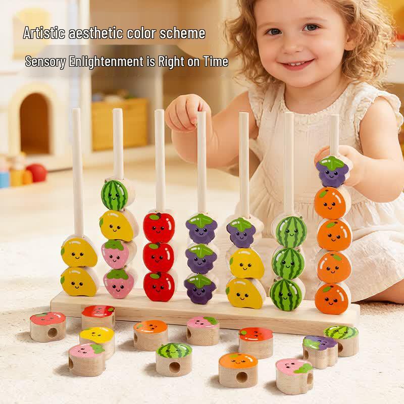Mussels Kids Fruit Bead Matching Game