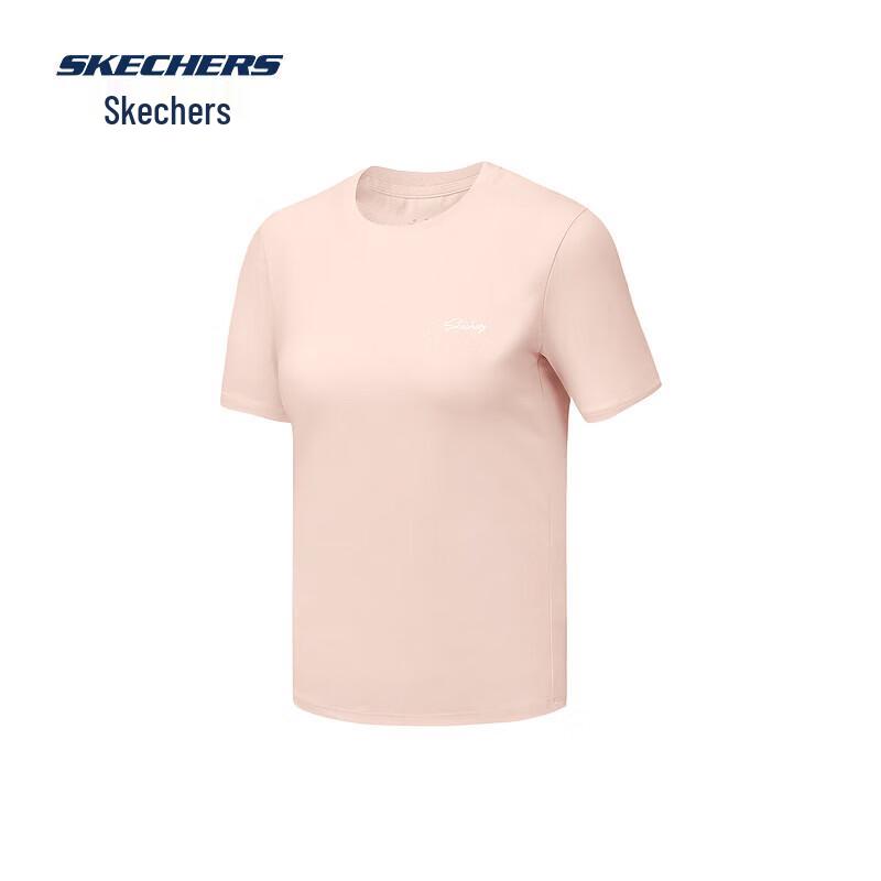 Skechers Women s Knitted Short Sleeve T-shirt L