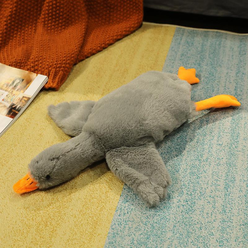 Dye Goose Tie Plush Toy Cute Cartoon Girls Sleep Companion Birthday Present