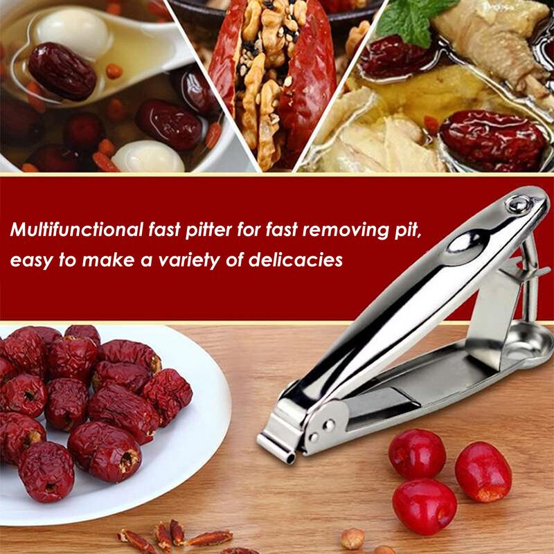 Cherry Pit Remover Cherry Pit Corer Fruit Remover Tool Portable Cherry Stoner Remover Cherry Pip Remover For Grapes Cherry