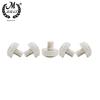 M MBAT 5Pcs Trumpet Repair Replacement Parts Metal Silver Trumpet Slide Finger Ring Screws Brass Musical Instrument Accessories