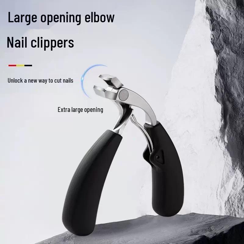 Large Bend Spring Nail Clippers for Thick and Hard Nails
