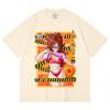 230 Gsm 100% Cotton Dragon Ball V25 Android 21 Waifu Print Unisex Heavy Cotton T Shirt