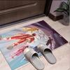 Mighty Morphin Power Rangers Pattern Rug, Indoor/Outdoor Mat, for Picnic, Gameroom, Bedroom, Office, Living Room, Home Decor Carpet, Birthday Gift