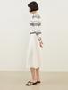 Lafelsortof Round Striped Knit Cardigan